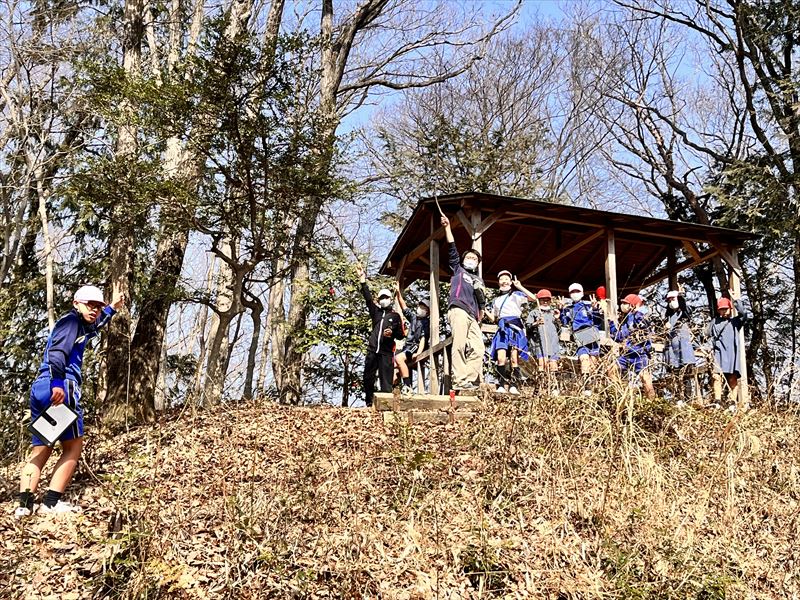 6年生ゆたか　最後の里山散策