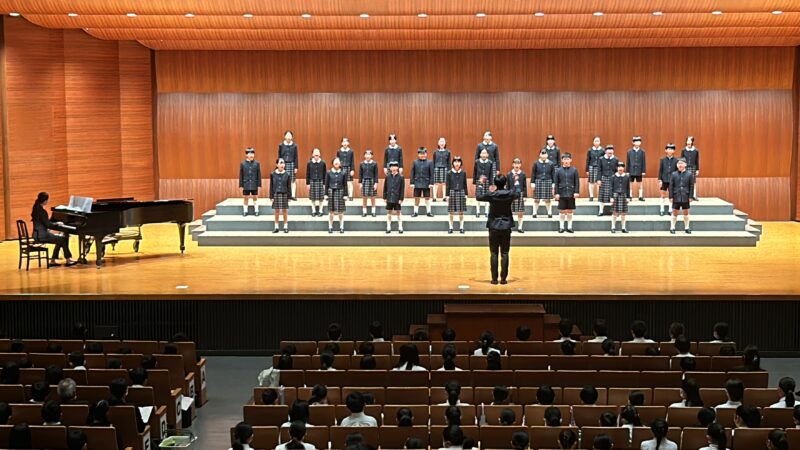 5年生ひらく　第37回東初協音楽祭「さあ はじめよう」